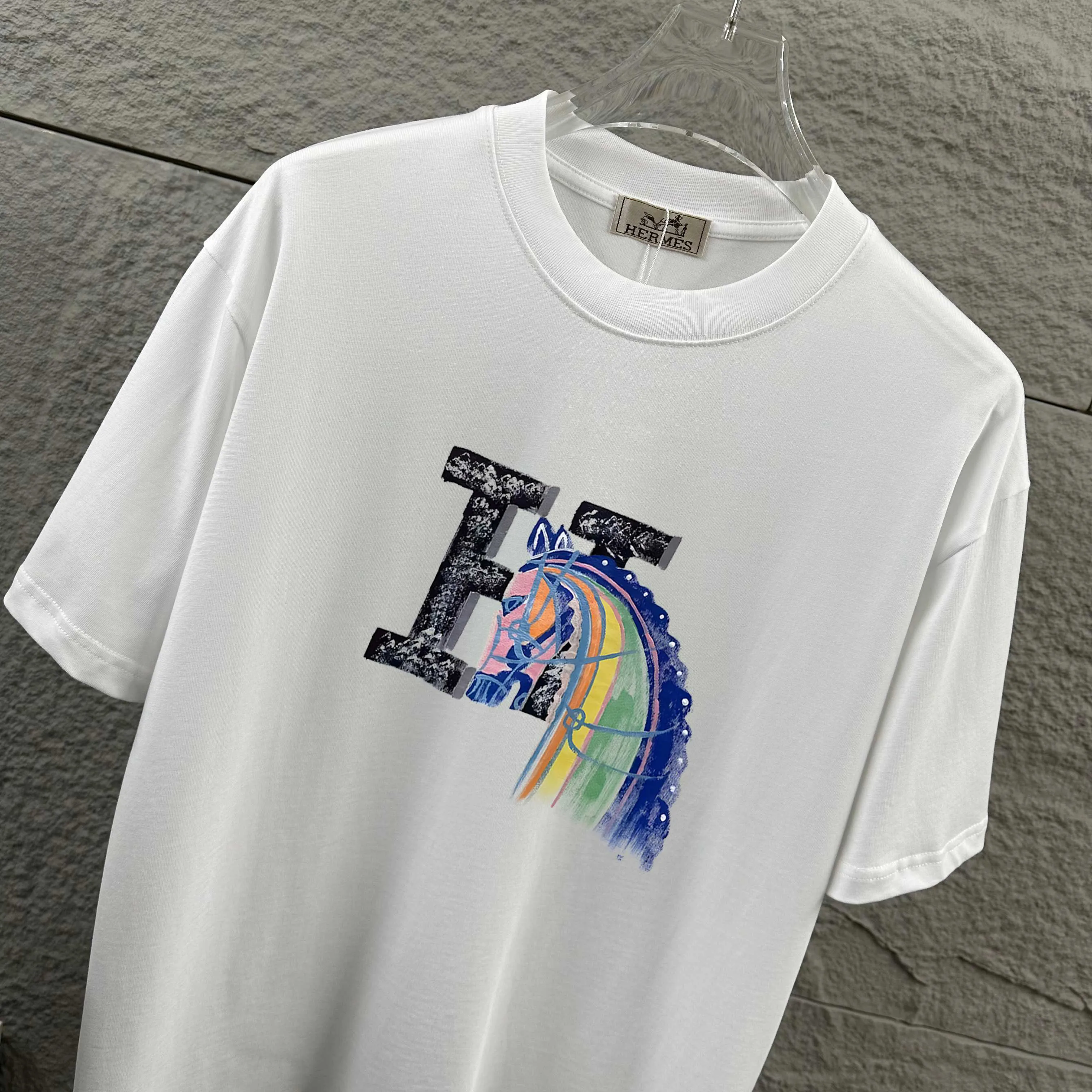 Herme* * 2026 New Arrival Classic T Same Style ：Black White Red Size： S （90-130 ） M （120-150 ） L （140-165 ） XL （160-180 ） XXL （180-210 ）